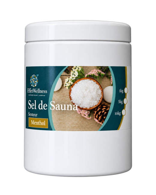 Sel de sauna parfum Menthol
