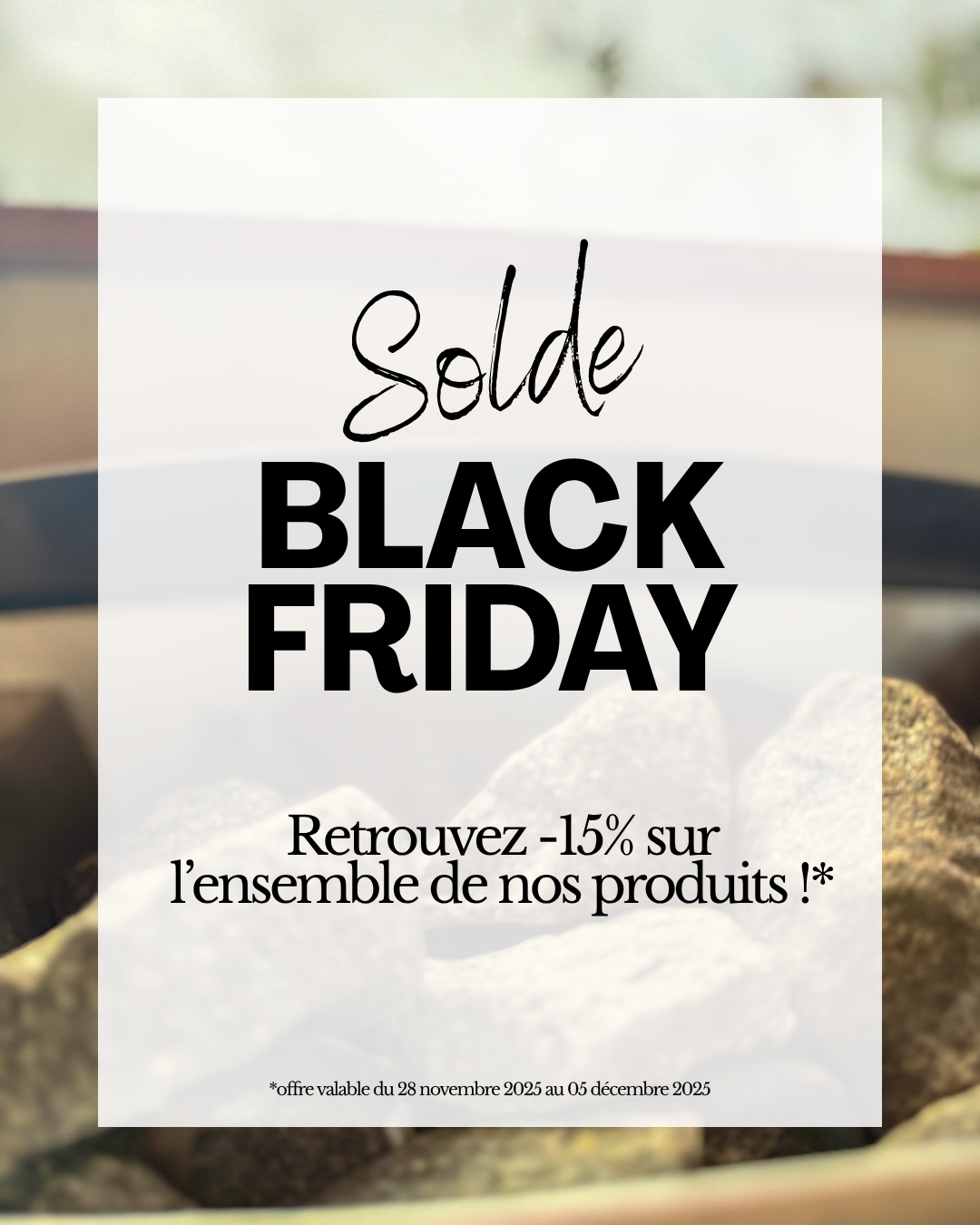 POP-UP SITE WEB BLACK FRIDAY